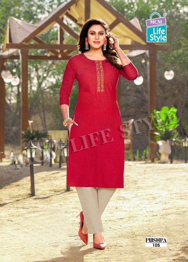 MCM Pushpa Mix – Straight Kurtis